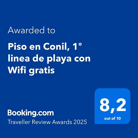 Piso En Conil, 1º Linea De Playa Con Wifi Gratis